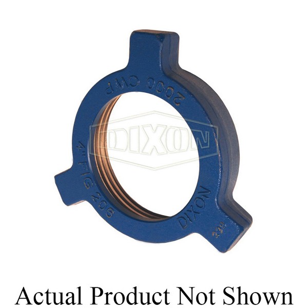 Hammer Union Nut, 1-Piece, Series: FIG 206, Forged Steel