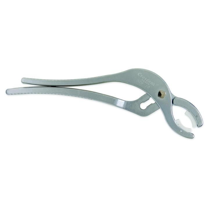 Adjustable Slip Joint Plier, 2-1/2 in Nominal Capacity, Curved Jaw, Forged Alloy Steel Jaw, 10 in Overall Length