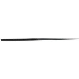 Drift Punch, 1-Piece, 10 in Overall Length, 1/4 in Punch, Parabolic, Steel, Black