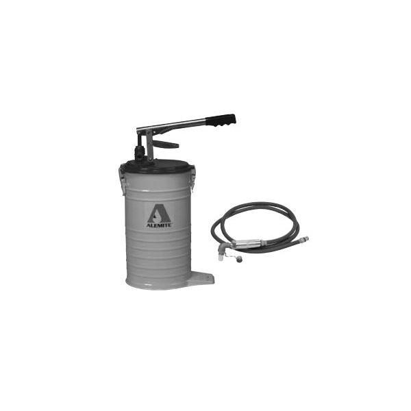 Refill Bucket Pump Assembly, Oil Lubricant, Pull Handle Pump, 3 Gallon Container