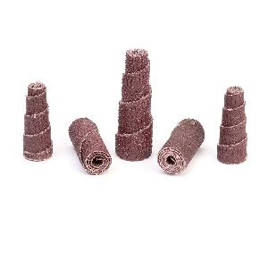 Cartridge Roll, 1 Inch Overall Length, 40 Grit, Aluminum Oxide Abrasive, Cloth Backing, X-Weight Backing Weight, Brown