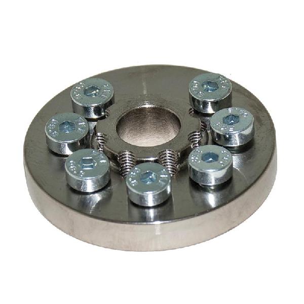 Adapter, For Use With: RPS16 Model ISO-9409 Pinion, Specifications: 20 mm Female x 20 mm Male Pilot, Nickel Plated, 48 mm Dia