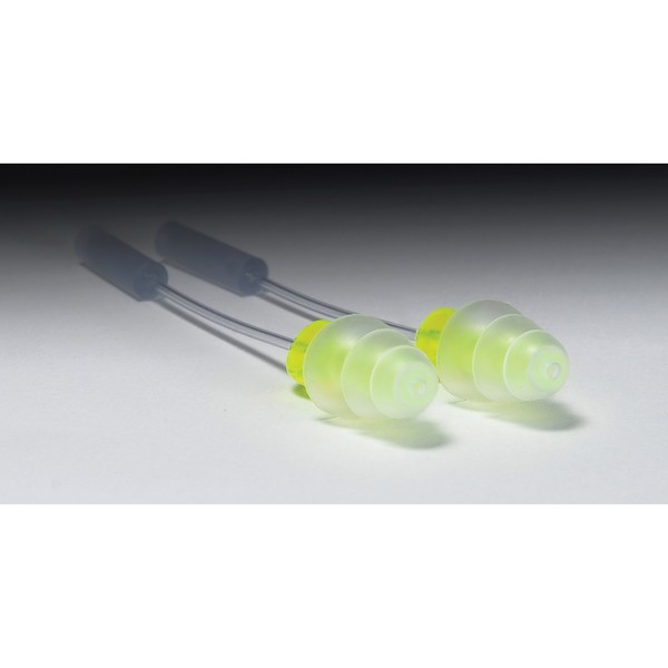 Probed Test Earplugs, Disposable, For Use With: E-A-Rfit™ Validation Systems, Specifications: Universal, Multi-Flange Shape, Specifications Met: ANSI S3.19-1974, Elastomeric Polymer, Clear