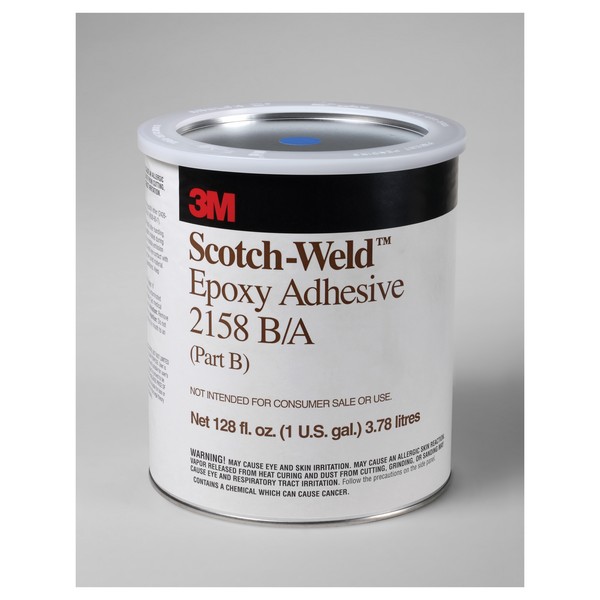Epoxy Adhesive, 2-Part General Purpose, Kit Container, 1 gal Container, Epoxy Base