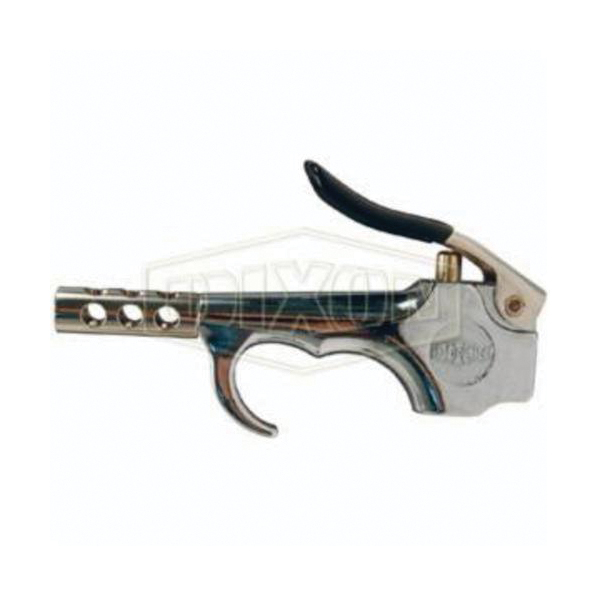 Safety Blow Gun, Air Booster, Bare Tool, 1/4 Inch, Die Cast Zinc, Polished Chrome, Domestic