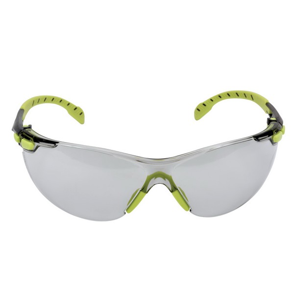 Protective Eyewear, Series: 1000, Universal Size, Anti-Fog/Anti-Scratch Lens Coating, Gray Lens, Frameless, Clear Frame, Plastic Frame, Polycarbonate Lens, Yes UV Protection, Standard Temple, Specifications Met: ANSI Z87.1-2015