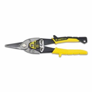 Aviation Snip, 1-1/2 Inch Cutting Length, 9-21/32 Inch Overall Length, Bi-Metal Grip