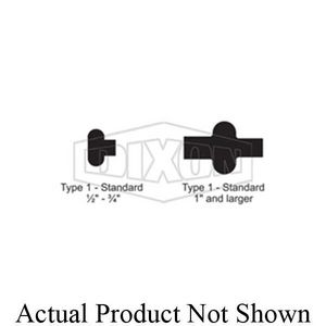 Clamp Gasket, Standard, 5 Inch Nominal Size, EPDM, Black