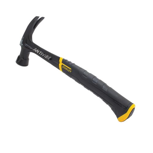 Nailing Hammer, 13-1/8 in Overall Length, Large Strike Face, 1-1/2 in Face Dia, Smooth Face Surface, 16 oz Head, Forged Steel Head, 5-1/2 in Head Length, Ergonomic/Slip Resistant, Steel Handle, No Replaceable Handle, Molded Textured Rubber Grip, Rip
