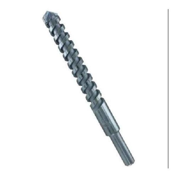 Rotary Hammer Drill Bit, Economy, Series: 611, 5/8 in Drill Bit, 6 in Overall Length, Spiral Flute, 3/8 in Shank, Right Hand Cutting Direction, Tungsten Carbide Cutting Edge, Carbide, Bright/Zinc Plated, Applicable Materials: Brick, Block, Tile, Ston