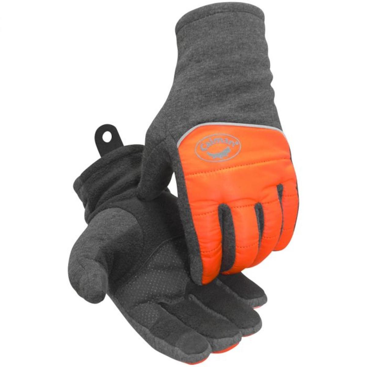 Gloves, Cold Protection, Series: 2385, Hi-Vis Orange, Cut and Sewn Style, Polyester Lining, Slip-On Cuff