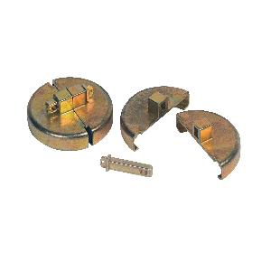 Drum Lock Set, For Use With: 55 gal Plastic Drums, Zinc, Brass
