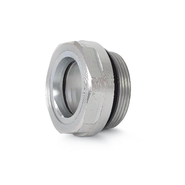Sight Oil Level Gauge, Clear Window Open Back, For Use With: Maxum® Size TDT-TXT5-6, 5-6 Speed Reducer, 1/2-14 Thread