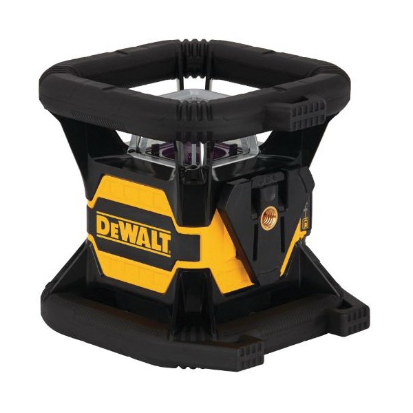 Rotary Laser, Self-Leveling, 2000 ft Measuring, +/-1/16 in at 100 ft Accuracy, Battery Power Source, 15/45/90 deg Auto Leveling, 5/8 in Tripod Screw, Red