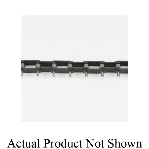 Connecting Link, Double Pitch Standard, C2060H Chain, 1-1/2 in Pitch, 1.224 in Overall Width, 0.235 in Pin Dia, 0.677 in H Link Plate, 0.126 in THK Link Plate, Carbon Steel