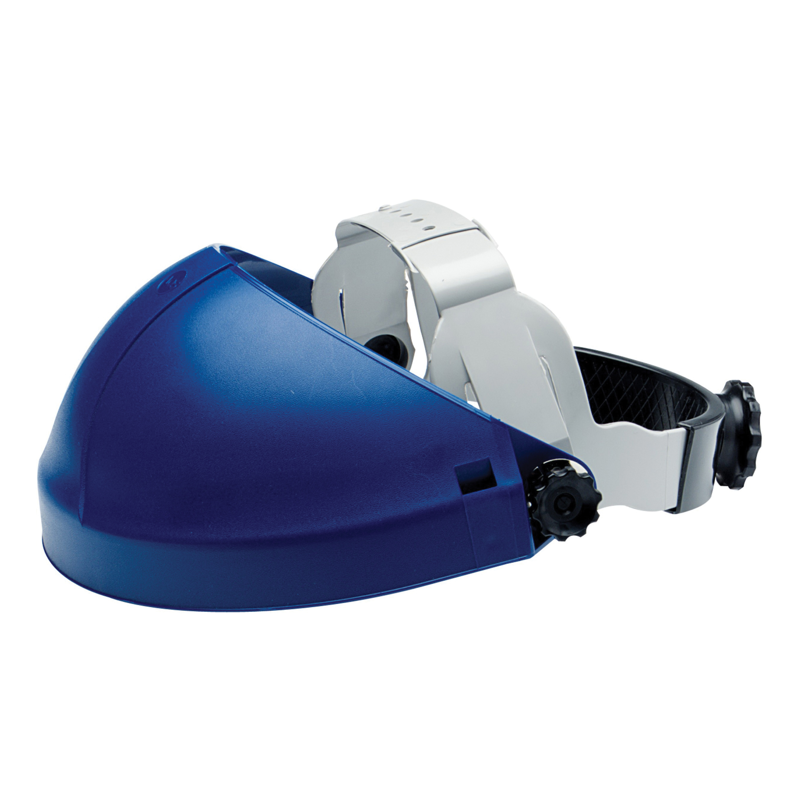 Headgear, Series: H8A, Blue, Thermoplastic, For Use With: 3M Faceshield, Ratchet Adjustment