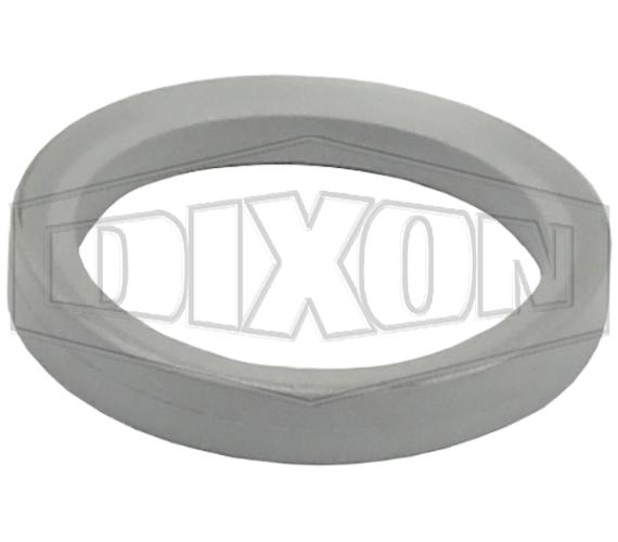 Clamp Gasket, 2 in Nominal, Nitrile Rubber, Gray