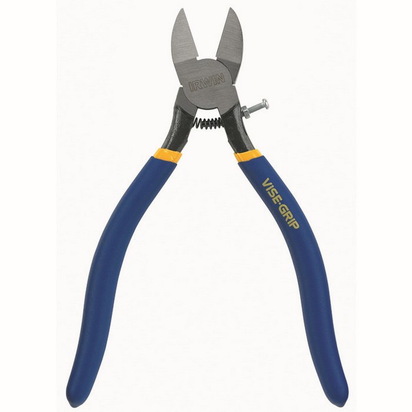 Diagonal Cutter Plier, Series, Jaw Type, 1 in L x 1-1/16 in W x 5/16 in THK Jaw, Jaw Material, 16 For Maximum Wire Thickness, Cut Type AWG, 8 Overall Length, Handle Type in, Handle Material, Insulated, Polished, Color, Applicable Materials: Plastic a