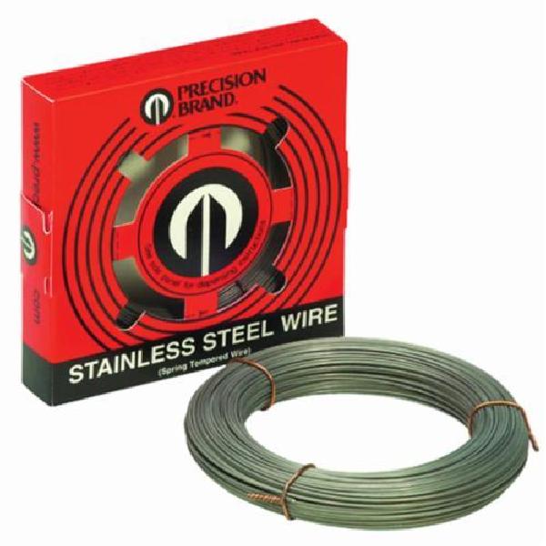 Music Wire, 300 Stainless Steel, 0.072 in Dia, 73 ft Length, Smooth, Spring Temper