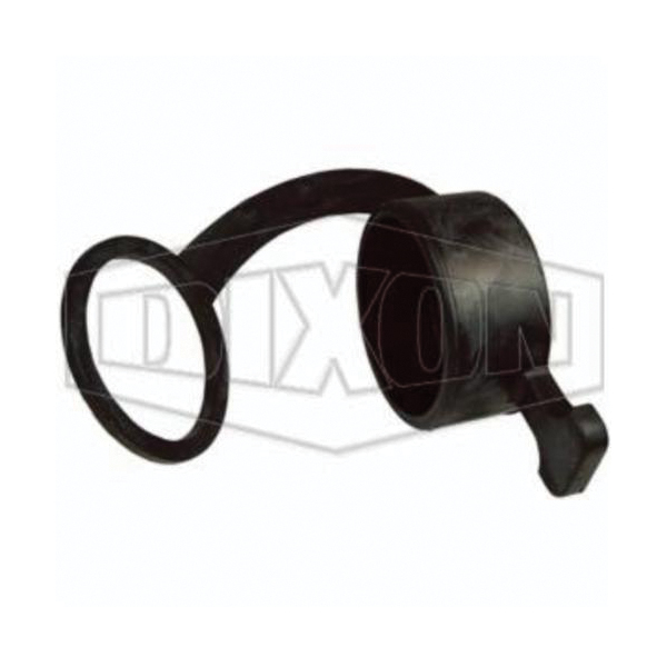 Dry Disconnect Dust Cap, 2 Inch, Rubber, 328 mm L x 38 mm Height, Domestic
