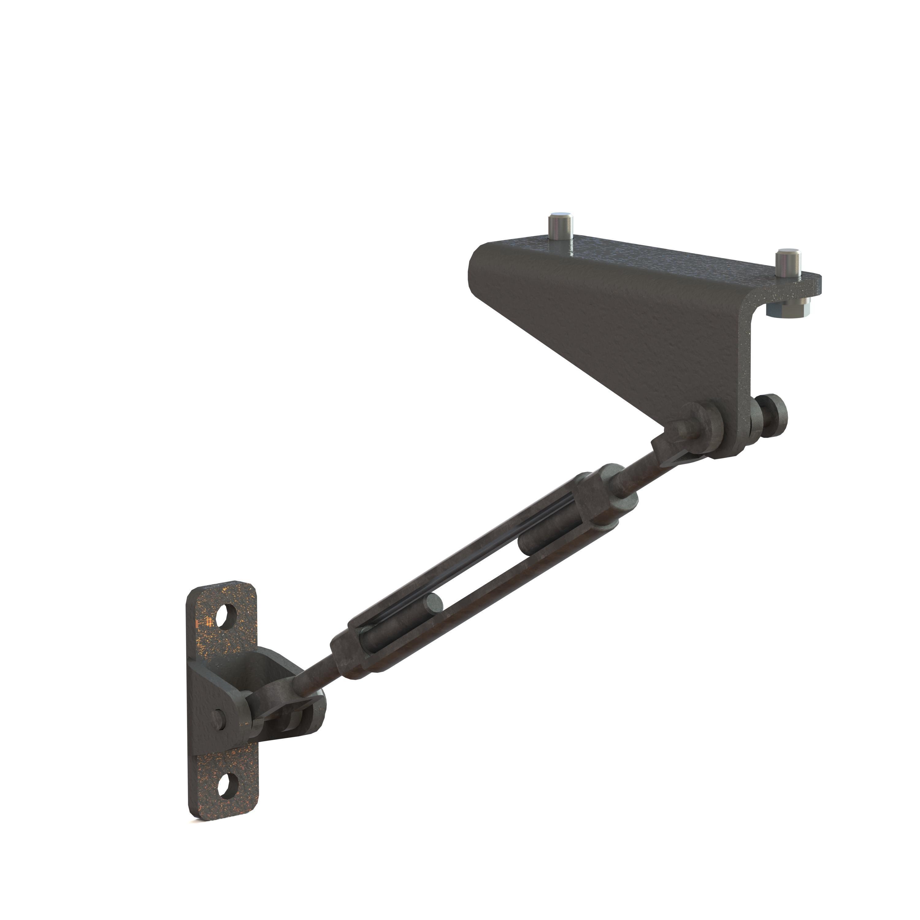 Torque Arm Kit, For Use With: W420 Series Model 422, 425 Single Reduction Worm Gear Reducer, Model 4202, 4205 Double Reduction Worm Gear Reducer and Worm Speed Reducer, Cast Iron/Steel