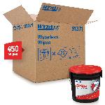 Waterless Hand Wipes, 9 Inch Width, 12 Inch Length, Cloth, 75/Bucket