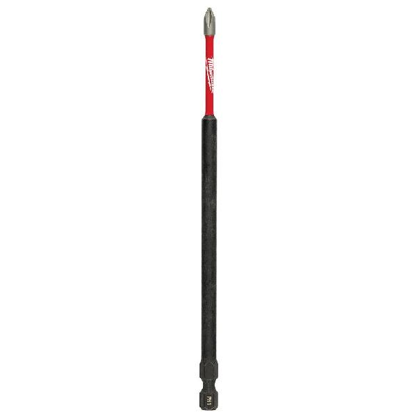 Driver Bit, Impact Duty Power, Series: SHOCKWAVE™, #1 Point, Phillips® Point, 6 in Overall Length, Hex Shank, 1/4 in Dia Shank, Alloy76™ Steel