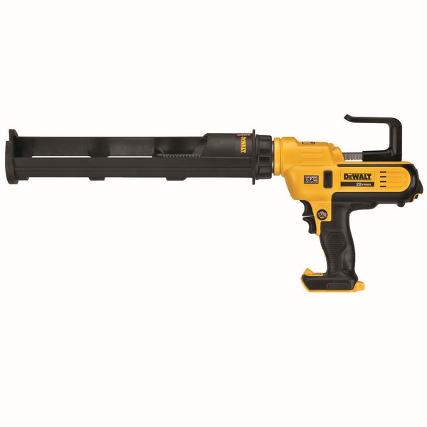 Caulk Gun, Cordless Full Barrel Frame, Bare Tool/Kit: Bare Tool, 29 oz Capacity, 0 to 21 s/Cartridge Application Speed, 20 V, Lithium-Ion Battery, 2 Ah Battery, T-Handle Handle, Variable Speed Control, 25 in L Dimensions