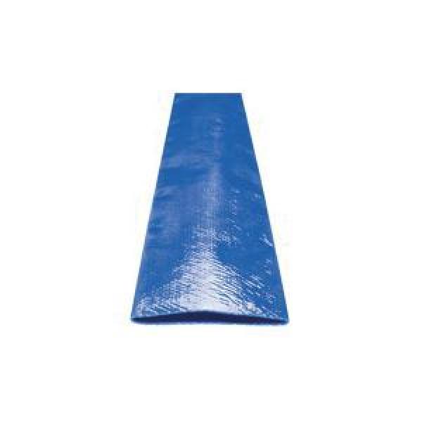 Water Discharge Hose, Layflat Premium, 2 in Nominal, Hose End Style, 2.09 in ID, 300 ft Length, 0.067 in Wall Thickness, 80 psi Working, -5 to 170 °F, PVC/Polyester, Blue
