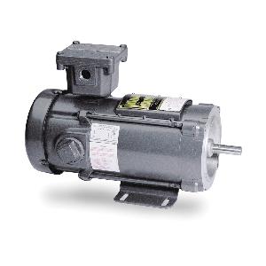 DC Motor, 0.25 HP Power, 180 VDC, 1.3 A, 1750 RPM Speed, XPFC Enclosure, 56C Frame, 5/8 in Shaft, Reversible Rotation, Sealed Bearing, 0.5625 ft-lb Torque, Foot Rigid Mounting, 40 C°, Steel, 13.87 in L x 8.47 in W Dimensions