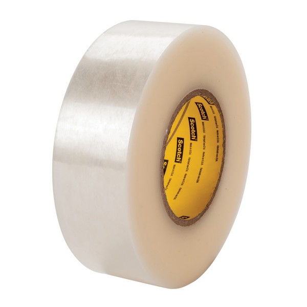 Multi-Pack Tape, High Tack, Series: 699, 100 m Length, 72 mm Width, 2.6 mil Thickness, Clear, Hot Melt Synthetic Rubber Resin Adhesive, Polypropylene Film Backing, 46 in-oz Adhesion Strength, 30 in-lb Tensile Strength, Resistance Properties: Edge Tea