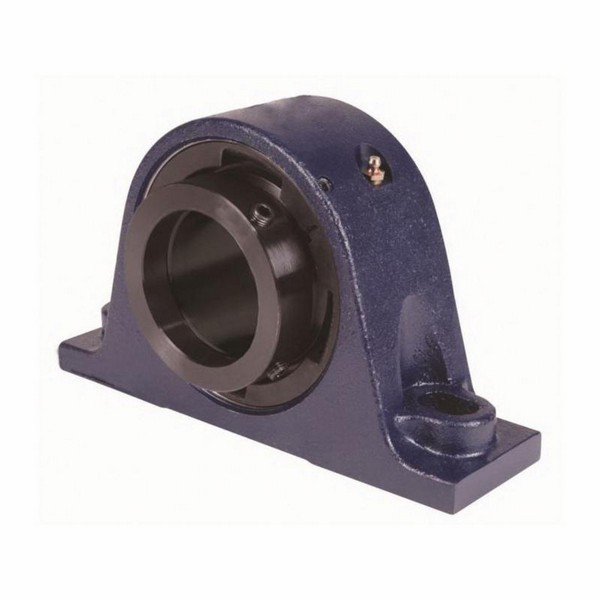 Pillow Block Spherical Roller Bearing Unit, 3-7/16 in Bore Dia, 9.38 to 11.25 in Bolt Centers, 3-3/4 in Centerline, 13-1/2 in Overall Length, 4.3 in Overall Width, 7.69 in Overall Height, Two-Bolt Base Mount, 3.41 in Base Width, Eccentric Collar Lock