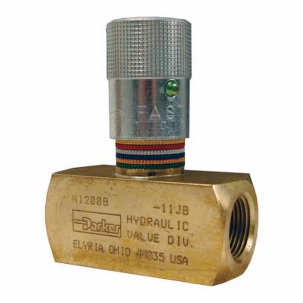 Flow Control Valve, Series: N Series, 1 Inch Nominal, 500 psi, 70 °F, Brass Body