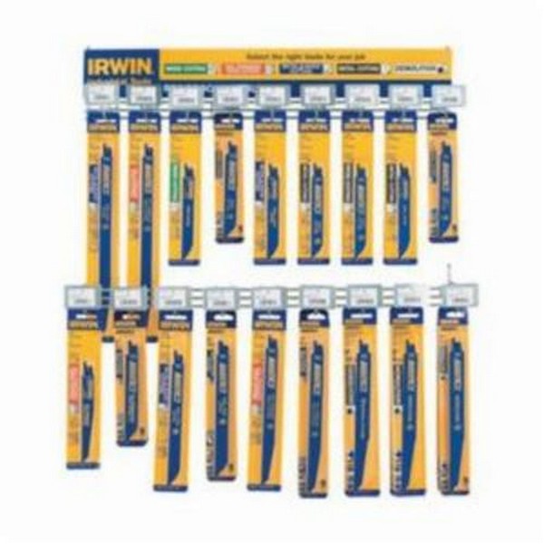 Reciprocating Saw Blade Merchandiser, 36 Piece, Merchandiser Tool Storage, Tool Storage Included: Yes