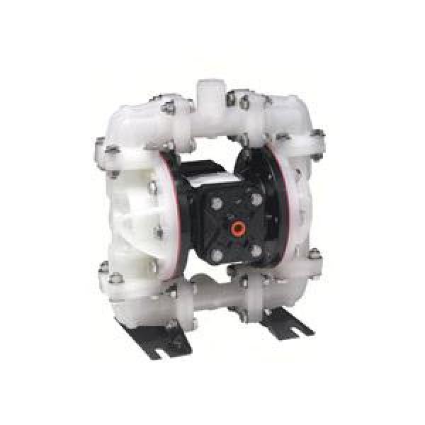 Diaphragm Pump, Air Operated, 15 GPM, 1 in Inlet, 1 in Outlet, 125 psi Maximum, 1/4 in Air Inlet, PTFE Diaphragm, Aluminum Body