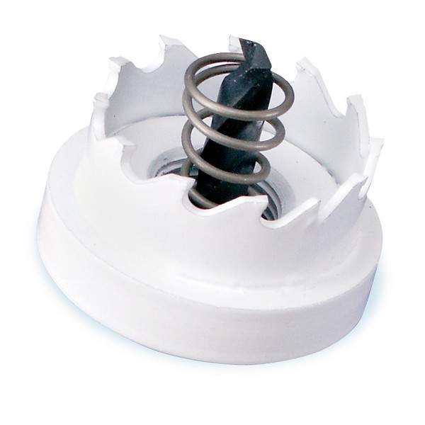 Hole Cutter, 1-7/32 in Dia, Carbide Tip Cutting Edge, 1/2 in Shank