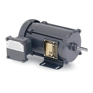 AC Motor, 0.25 HP, 115/208/230 VAC, 4.2/2/2.1 A, 60 Hz Frequency, 1 Phase, 1725 RPM Speed, 1 Speed, XPFC Enclosure, 56 Frame, Reversible Rotation, 0.762 ft-lb Torque, Foot Rigid Mounting, 40 C°, Steel, 13.22 in L x 6.6 in H Dimensions