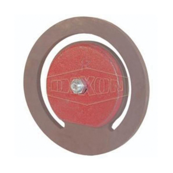 Valve Replacement Part, For Use With: Cast Iron Threaded Foot Valve, 2-1/2 Inch, Cast Iron/Rubber, Painted