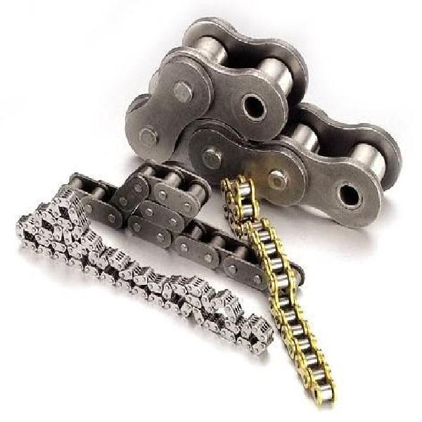 Connecting Link, 1-Strand, 40-1DR Chain, 1/2 in Pitch, 0.701 in Overall Width, 0.156 in Pin Diameter, 0.47 in Link Plate Height, 0.059 in Link Plate Thickness, Carbon Steel