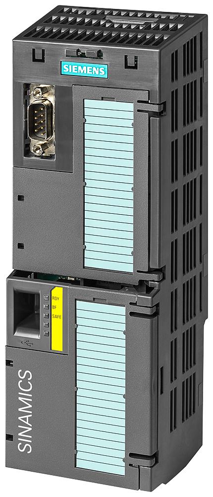 Control Unit, Series: G120, Function: DI/DO 6 DI (3 F-DI)/5 DI 3 DO (1 F-DO) 2 AI/2 AO, IP20/Open Enclosure, 14 to 122 °F, 73 mm W x 65.5 mm D x 199 mm H