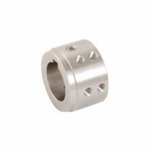 Coupling Hub, Straight Stock Bore, V110 Coupling, 1 Inch Bore Diameter, 2-1/4 Inch Hub Diameter, 1.51 Inch Hub Length, 1/4 Inch Width x 1/8 Inch Depth Keyway, 5400 RPM Maximum, 1.51 Inch Length Through Bore, Steel