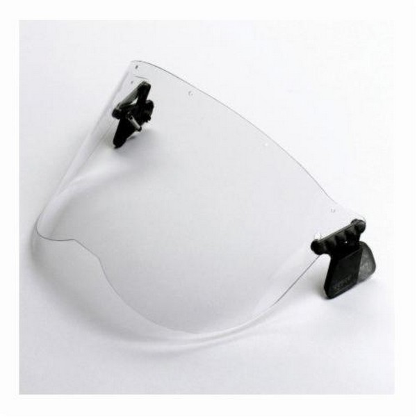 Faceshield, For Use With: P3EV/2 Hard Hat Adapter and Cap-Mounted Earmuffs, Clear Visor, Acetate Visor, 0.04 Inch Visor Thickness, 5-1/2 Inch Visor Height, 12-1/8 Inch Visor Width, Specifications Met: ANSI Z87.1, 34.29 Inch Length x 17.15 Inch Height Dimensions