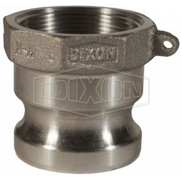 Cam & Groove Adapter, 2 Inch Size, Female NPT, 356T6 Aluminum