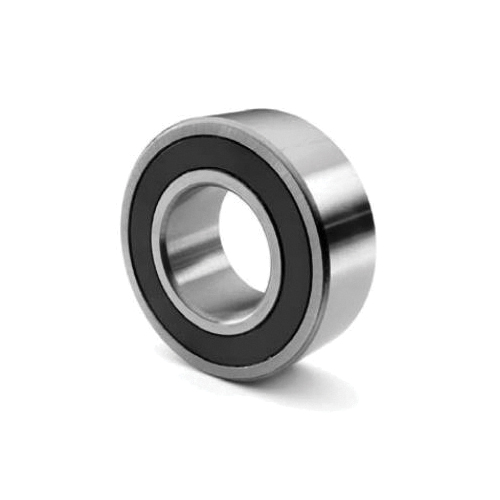 Angular Contact Ball Bearing, 15 mm Bore, 32 mm OD, 2 Rows, 13 mm Width, Double Seal Closure, 1815 lb Load, 52100 Chromium Steel Bearing, Rubber Seal, Polyamide Cage, 13000 RPM Grease Maximum, -40 to 350 °F