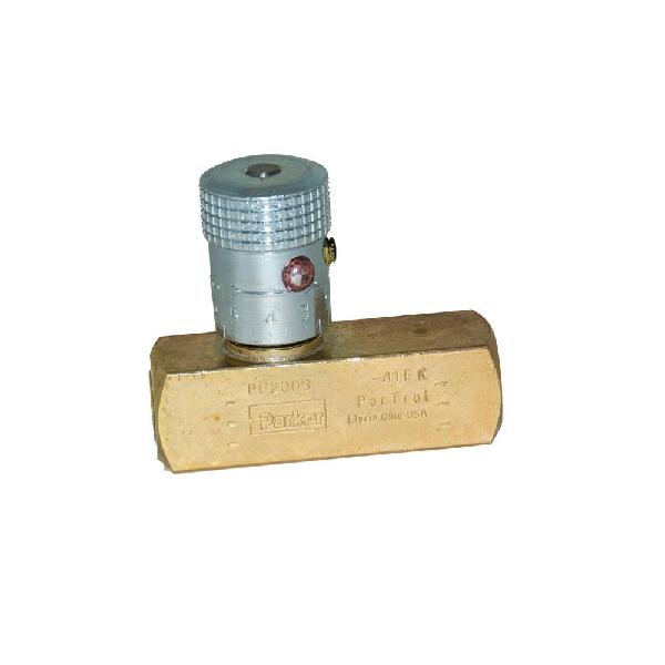 Flow Control Valve, Adjustable, 1/4 in Nominal, -40 to 212 °F, 1-3/4 in W Dimensions