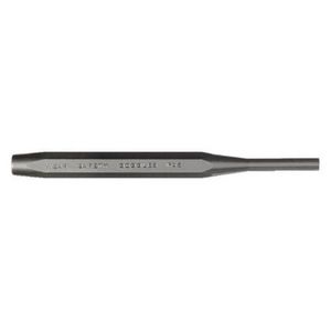 Drive Pin Punch, 1-Piece Super Duty, 1/16 in Tip, Steel Tip, 4-1/8 in Overall Length, Parabolic, Steel Handle