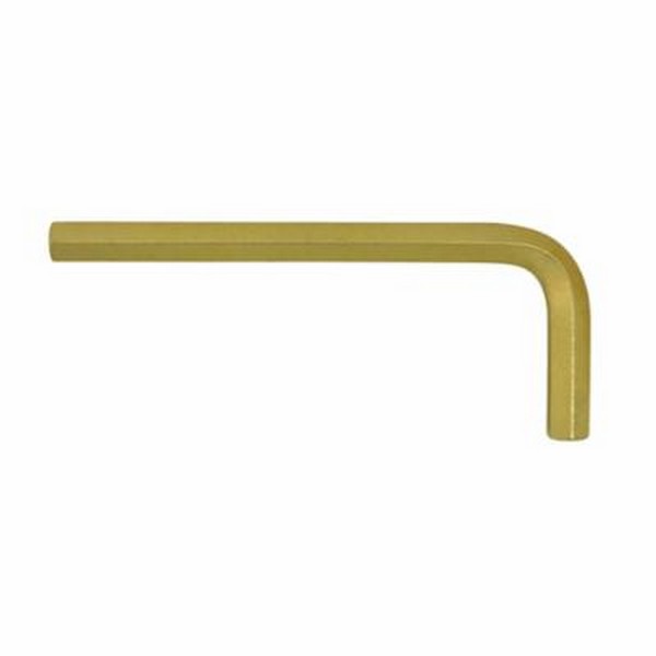 Hex Key, Measurement System: Metric, 8 mm Tip, Short Arm, 98 mm Arm Length, L-Handle Handle, Protanium® High Torque Steel Blade, Protanium® High Torque Steel, GoldGuard™/Real 14 Karat Gold
