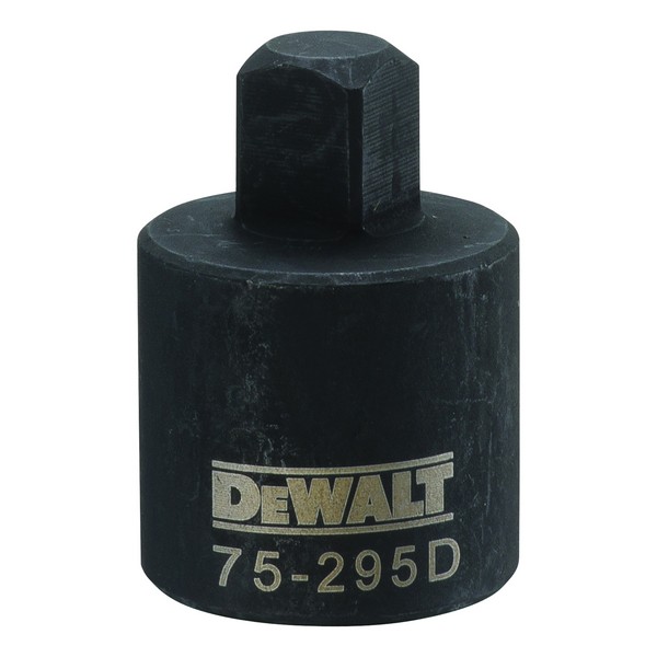 Reducing Socket Adapter, Yes Impact Rated, Measurement System: Imperial, 3/4 in Male Drive, 1/2 in Female Drive, 1-7/8 in Overall Length, Female x Male Adapter Style, Specifications Met: ASME B107.110, Chrome Vanadium Steel, Black Oxide