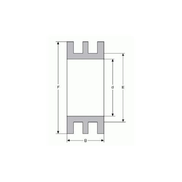 Seal, Triple Ring, 6.4375 Inch Inside Diameter, 185.73 mm Outside Diameter, 25.43 mm Width, Aluminum