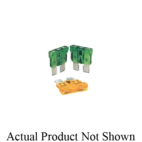 Automotive Fuse, Miniature, Series: AF Series, 35 A, 32 VAC/VDC, 1 kA Interrupt, Fast Acting, Blade Terminal, Clip Mount, Plastic, Blue/Green